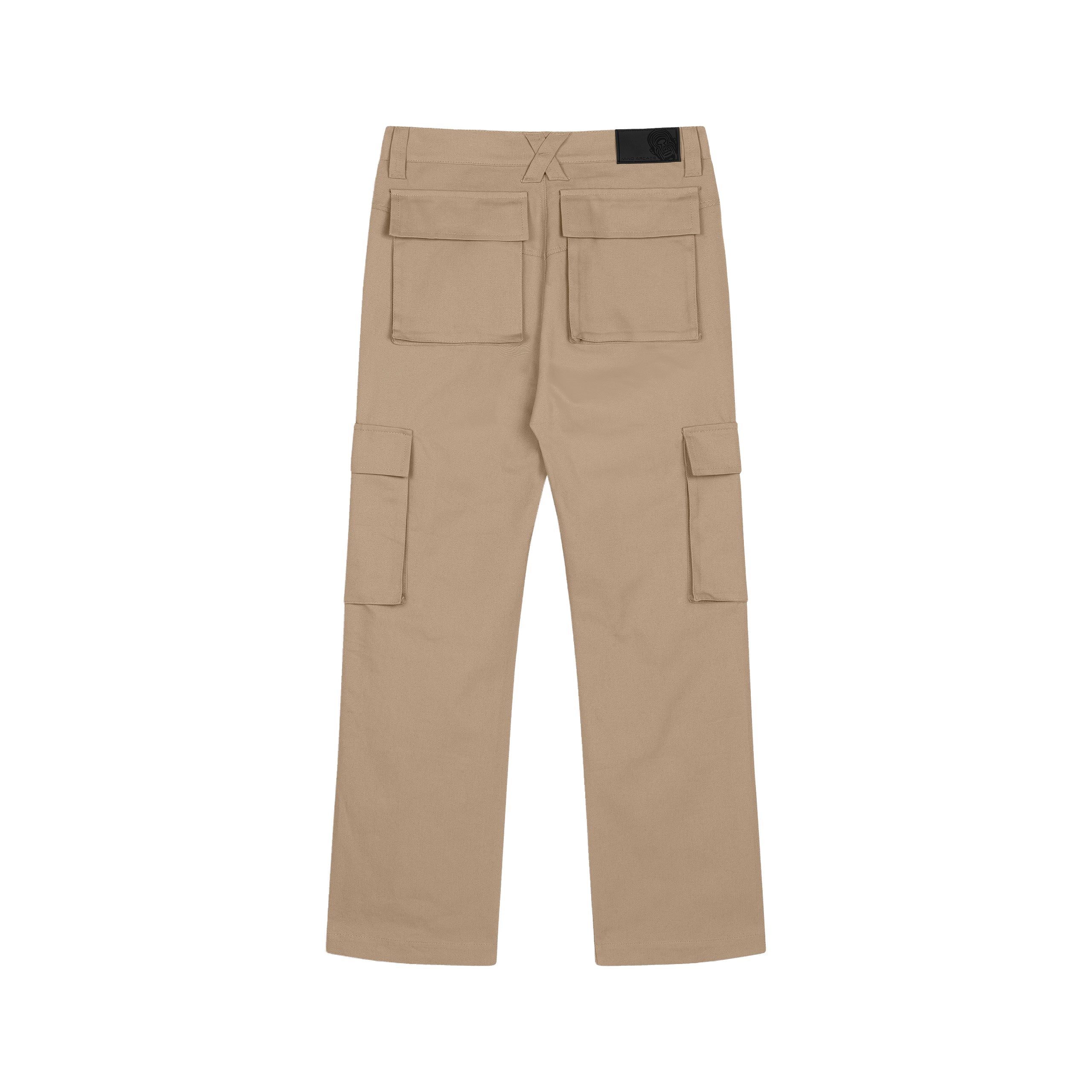 [IN STOCK] Beige Mind Cargo Pants - Image 3