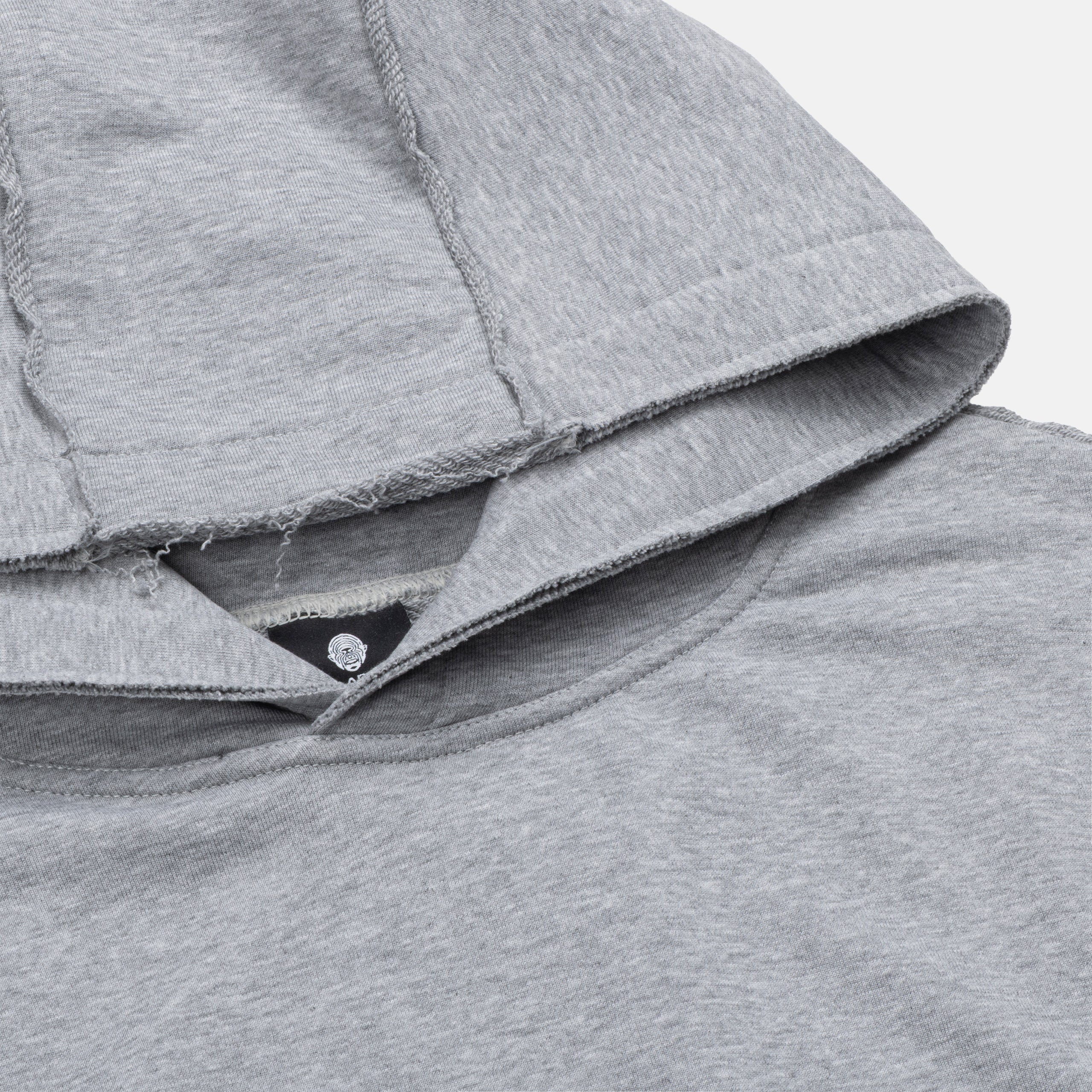 Grey RAW Baggy Hoodie - Image 4