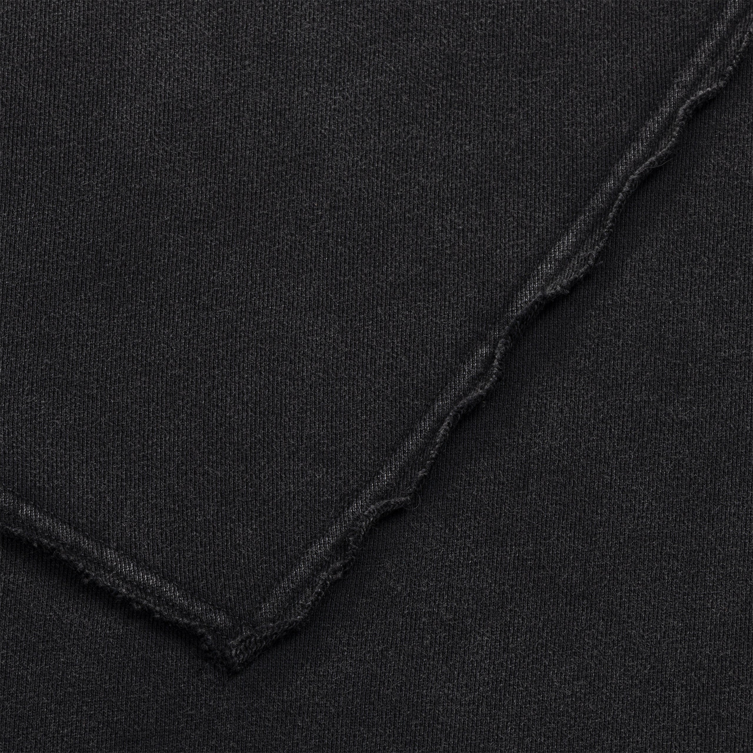Graphite Washed Raw & Frayed Zip Hoodie - Image 5